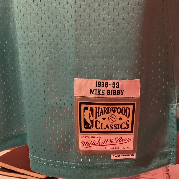 Mitchell & Ness 1998 Vancouver Grizzlies Basketball Jersey Men XL Mike Bibby NWT - Picture 5 of 5
